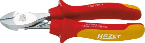 HAZET 1802VDE-22 180 mm VDE Heavy-Duty Diagonal Cutter with Protective Insulation - Multi-Colour