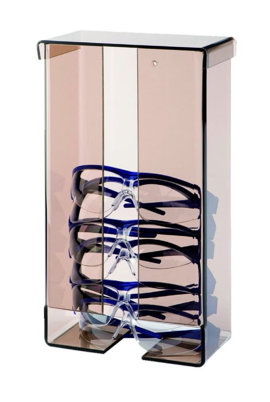 Neolab 2 4166 Safety Glasses Dispenser for up to 10 Pairs of Glasses Acrylic 323 mm x 178 mm X 98 mm
