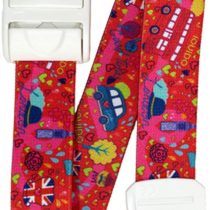 Tourniquet Quick Release for Nurses in NHS A&E Doctors Paramedics Midwife First Aid Kit Emergency Latex Free Purple Blue Red Pink Colours Butterfly Design Tourniquets for Nurses (Red)