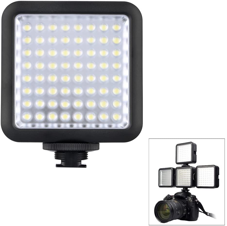 Godox LED64 Video Light 64 LED Lights for DSLR Camera Camcorder mini DVR as Fill Light for Wedding News Interview Macrophotography - Image 3