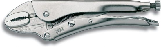 HAZET 757-10 230 mm Grip Pliers - Nickel-Plated