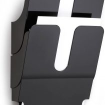 Durable FlexiPlus 2 1709008060 Literature Holder with 2 Compartments A4 Portrait - Black