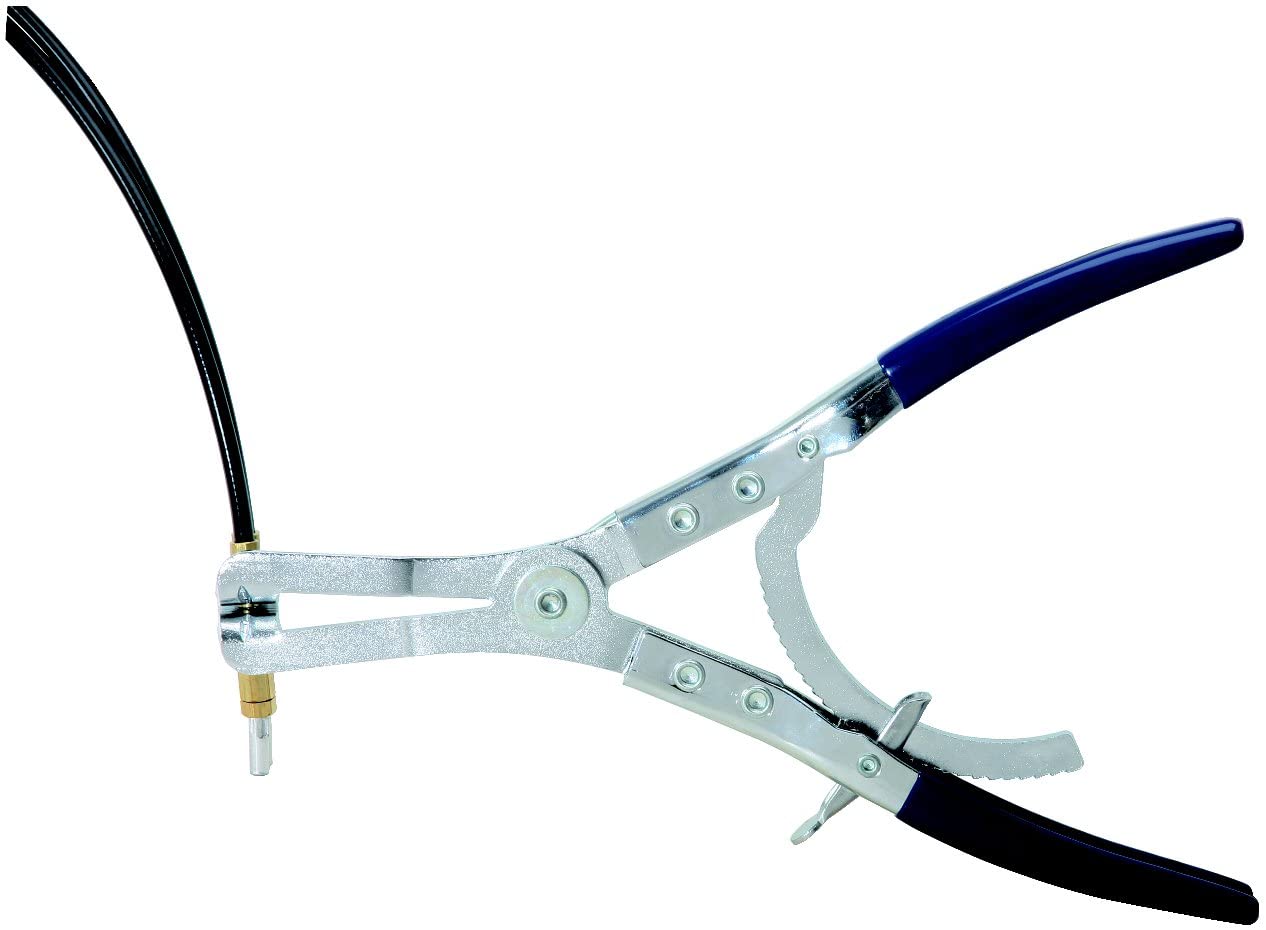 KS Tools 115.1065 70mm Hose Clamp Plier Double Bowden Cable, Clear