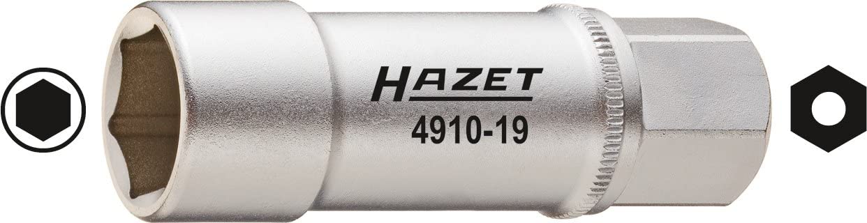 Hazet 4910-19 6-Point Socket, Colour, Size