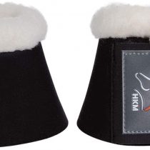 HKM SPORTS EQUIPMENT Comfort Bell Boots with Padding Black Pony