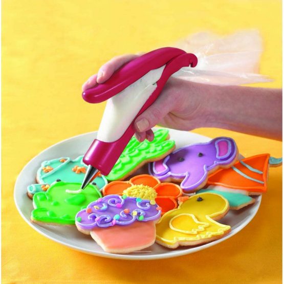 Nordic Ware 01086 E-Z Deco Easy Decorating Icing Pen Kit, Plastic, Clear - Image 2