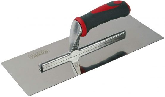Faithfull SGTP13SS Plasterers Trowel Stainless Steel Soft Grip 13 x 5-inch