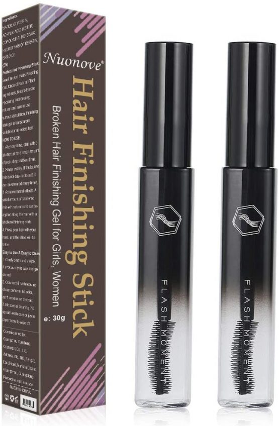 Hair feeling Stick, Hair feeling Finishing Stick, Broken Hair Finishing Stick, Hair Feeling Finishing Stick, Flyaway Hair Stick, Non-Greasy Hair Shaping Gel, for Fixing Bangs Stereotypes, 2 Pcs