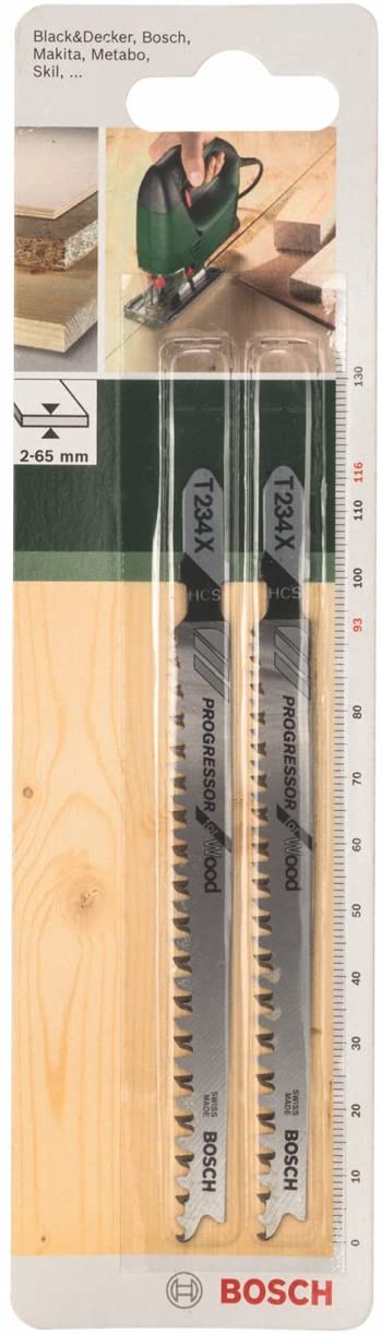 Bosch 2609256727 Jigsaw Blade, Grey