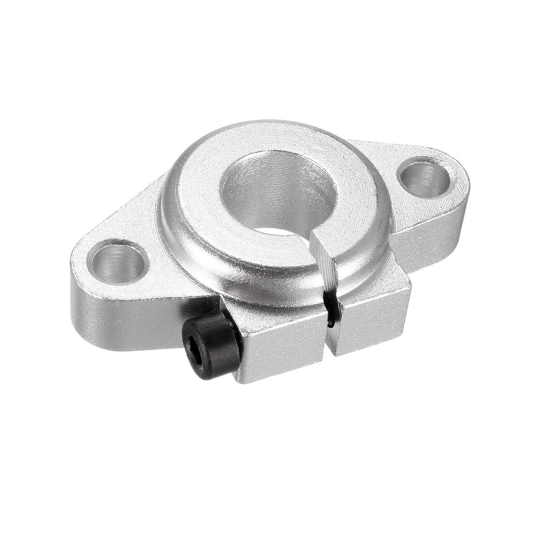 sourcing map 4PCS SHF12 Aluminum Linear Motion Rail Clamping Rod Rail Guide Support for 12mm Diameter Shaft - Image 2