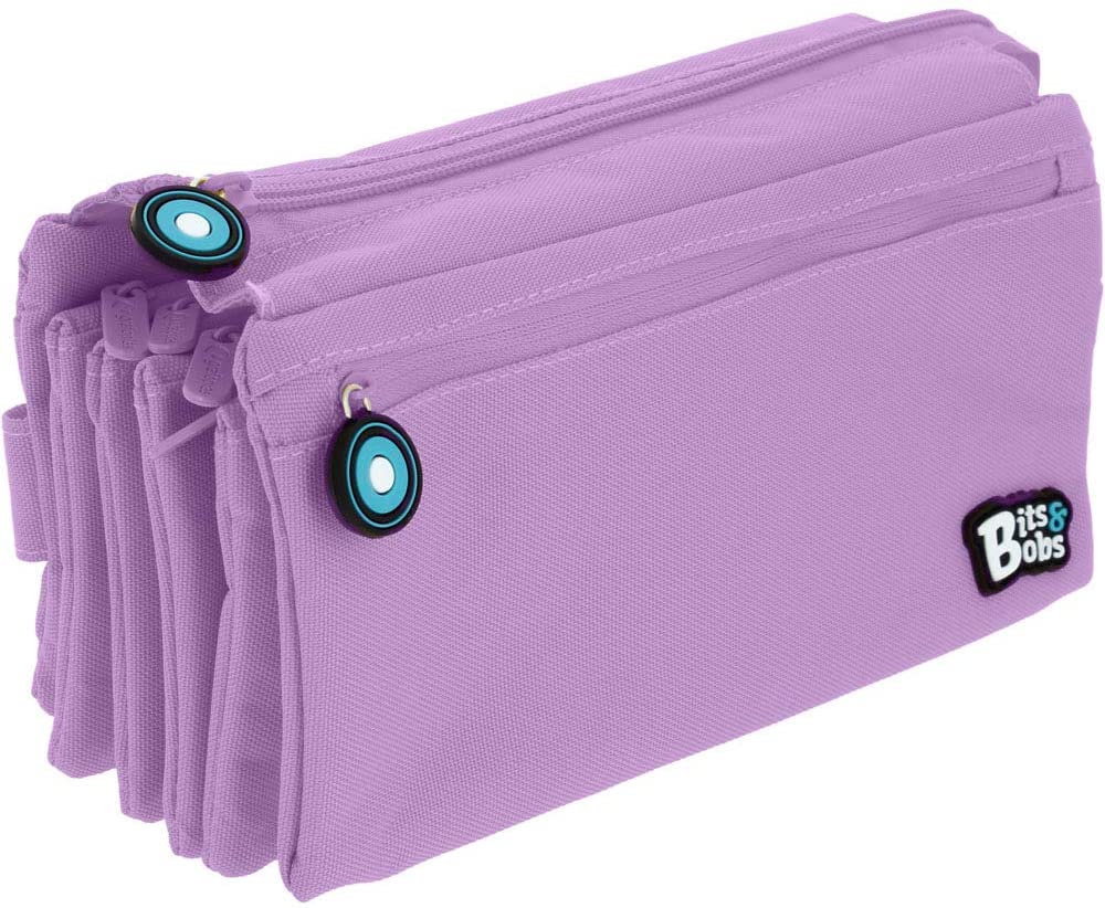Grapholas37543364 Quadruple Case, Lavender, 23 x 12 cm, Bits & Bobs, 23X12Cm