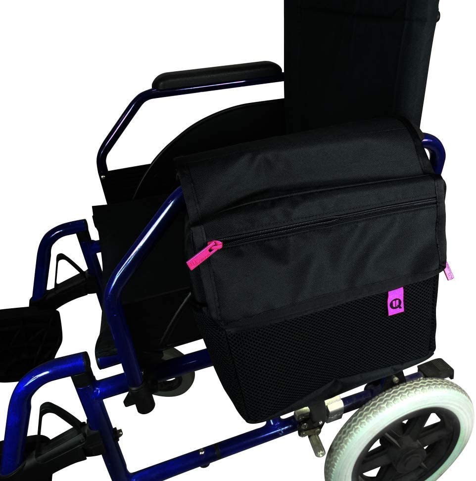 Ubio Bag for Wheelchair Petal, Black - Image 3