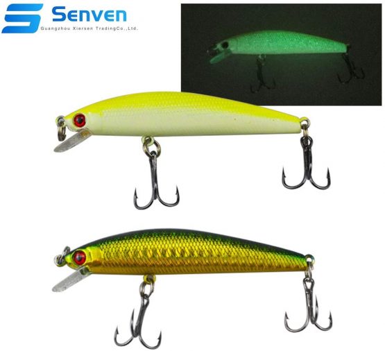 Senven Artificial Bait Minnow Fishing Lures Hard Baits Crankbaits Artificial Abs Lure For Bass Fishing Tackle, sea fishing bait and fresh water, artificial bionic rigid bait - 8Pcs - Image 4