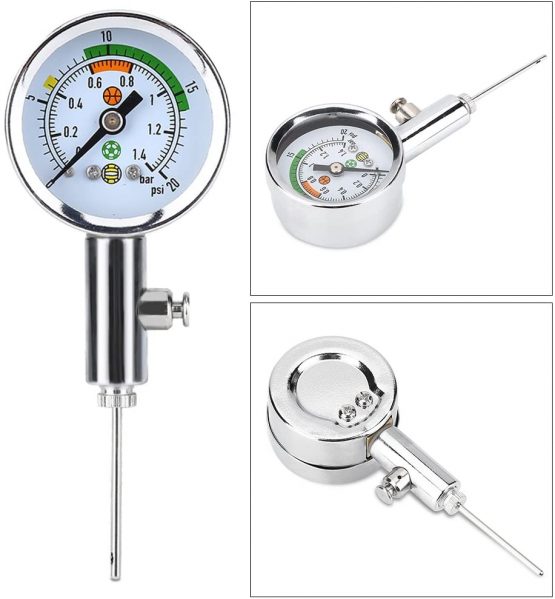 Cikonielf Air Pressure Gauge Mini Gauge Ball Pressure Tool Portable Test Adjust The Pressure for Basketball Football Volleyball - Image 3
