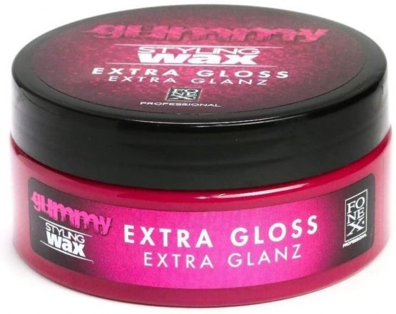 FONEX GUMMY Extra Gloss Wax, RED, 150 ml