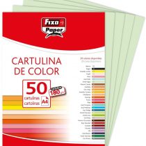 Fixo 11110320 – Pack of 50 Card, A4, Green
