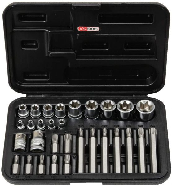 KS Tools 911.4301-1 TX Socket and bit set, 30 pcs - Image 3