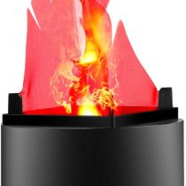 LED Flame Light Dynamic Fire Effect Light Hanging Flame Light Simulated Decorative Atmosphere Lamps Artificial Flame Fake Fire Campfire Centerpiece with No Heat Base for Party Bar Festival Decoration