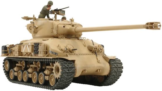 Tamiya 300035323 – 1:35 Israeli Tank M51 Super, 105 mm