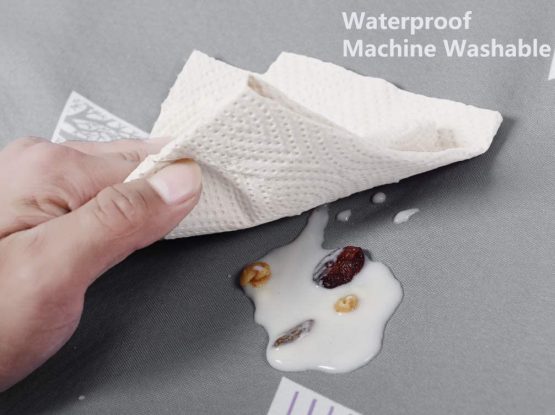 Baby Splat Mat for Under High Chair/Arts/Crafts, Womumon Waterproof Weaning Mat Non-Slip Splash Mat, Washable Mess Mat Highchair Floor Mat - Image 3