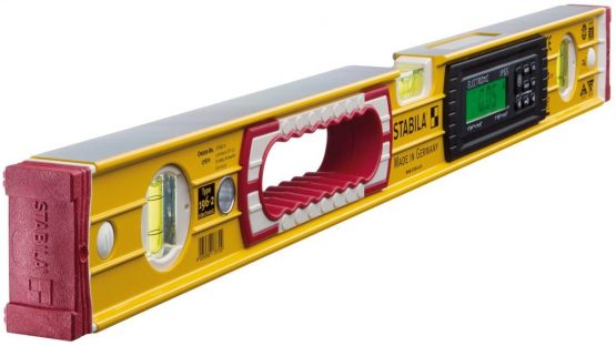 Stabila, Yellow/Black STB196E-2-60P 60cm Electronic Spirit Level IP65