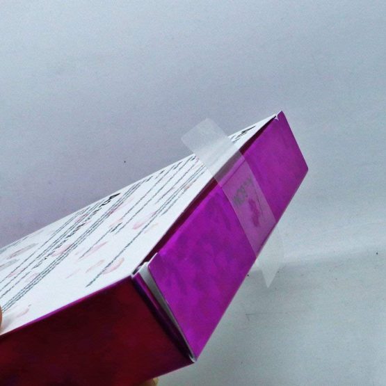 Rectangle Square Crystal Clear Retail Package Seals Circle Wafer Stickers/Transparent Labels (1 * 2 inch) - Image 3