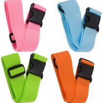 BlueCosto Luggage Strap Suitcase Straps Belts Travel Accessories, 4-Pack, Green