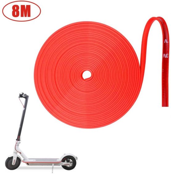 Tinke Scooter Body Anti-Collision Strip Decorative Strips for Xiaomi Mijia M365/M365 Pro Electric Skateboard Protective Bumper Strip 8Meter