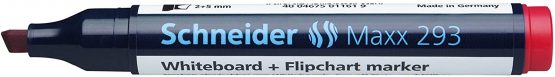 Schneider 293 Marker For Whiteboard And Flipchart - Red (Pack Of 10) - Image 4