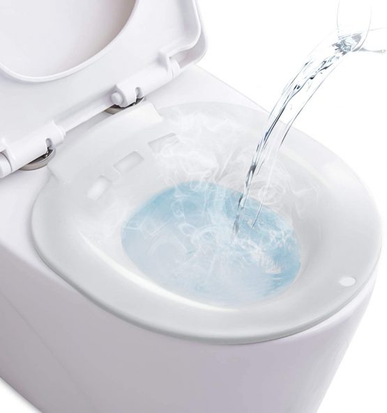 Sitz Bath for Toilet - Portable Sitz Bath Basin for Hemorrhoids Treatment, Postpartum Care, Pregnant Women, Perineal, Episiotomy Soak Relief, and Elderly - Fits Standard Toilets and Commode Chair