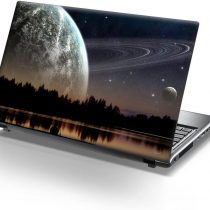 TaylorHe 15.6 inch 15 inch Laptop Skin Vinyl Decal with Colorful Patterns and Leather Effect Laminate MADE IN England Dragon Eye, Blue