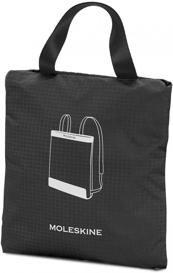 Moleskine Journey Packable Daypack Backpack Foldable and Foldable in Practical Bag, Pastel Grey