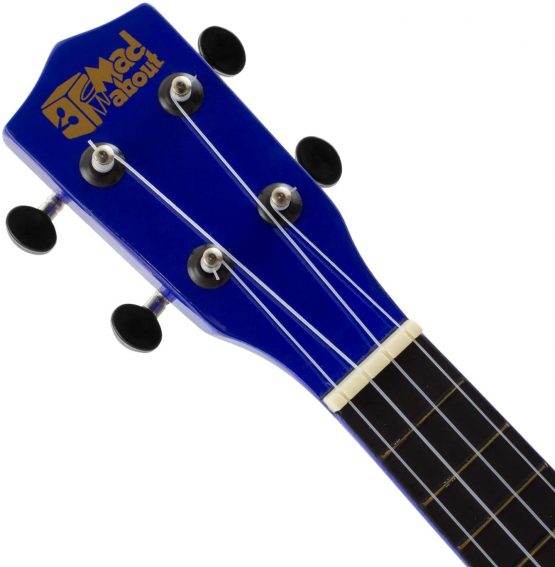 Mad About SU8 Soprano Ukulele in Blue with FREE Gig Bag, Pick, and Spare Strings – Great for Schools and Beginners, Now With Carbon Black Strings for Improved Tuning - Image 3