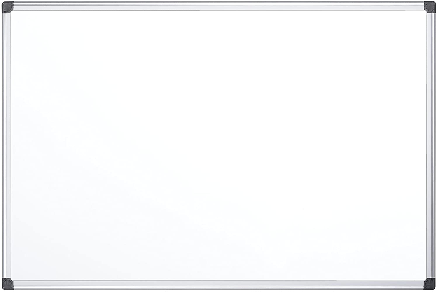 Bi-Office Whiteboard, Maya, Melamine, Aluminium Frame, 120 x 120 cm, W120 x H120 cm