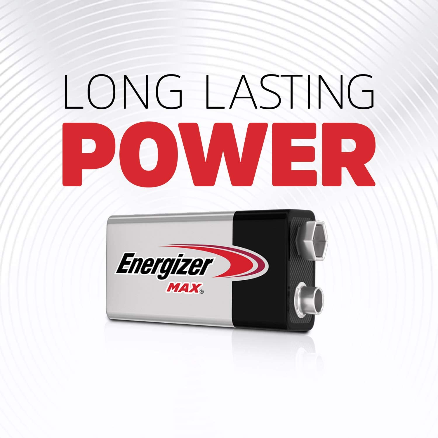 Energizer Max, 9V Battery (2 Pack), Nine Volt Alkaline Block Batteries, Reliable Power for Fire Alarms Smoke Detectors - Image 3