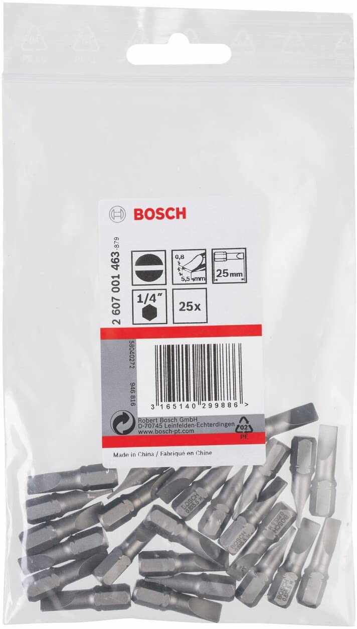 Bosch 2607001463 Extra Hard Screwdriver Bit, Blue, 25 mm, 25 Stück - Image 3