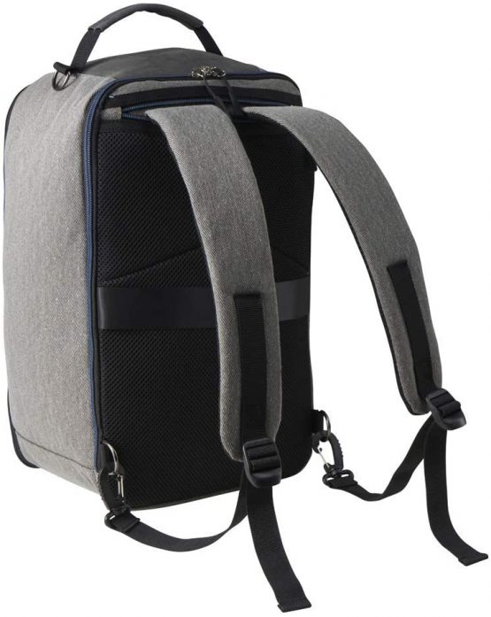 Cabin Max Manhattan Underseat Ryanair Cabin Bags 40x20x25 Laptop Carry On Bag (Blue Detail) - Image 2