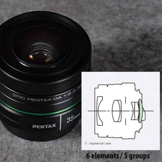 Pentax Smc -DA 35 mm F2.4 AL Standard Aspherical Lens - Image 4
