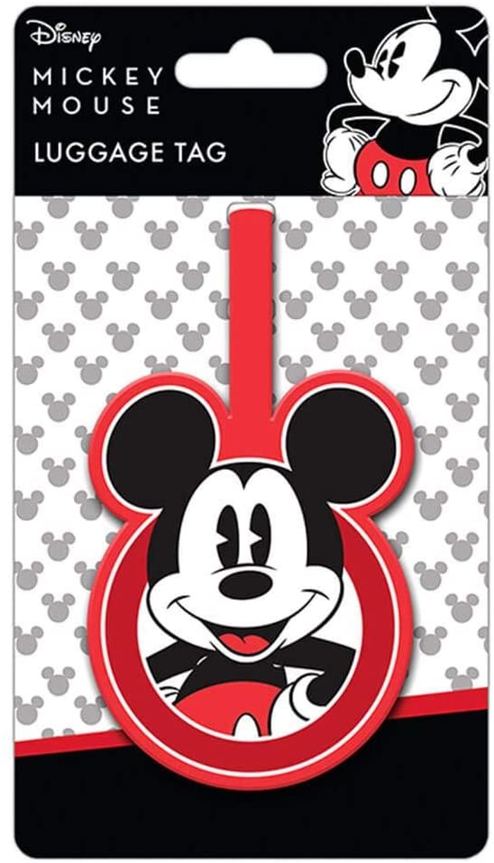 Disney A600F80B15 Luggage Tag Mickey Mouse Multicoloured, multi-coloured