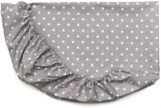 FlyIdeas Next to Me Crib Fitted Sheets 3 Pcs Set 83x50cm | 2 Fitted Sheets & 1 Waterproof Mattress Protector | Unisex Baby Animals Cute Patterns | Organic Pure Cotton 160 GSM Cert. Oeko-TEX - Image 4