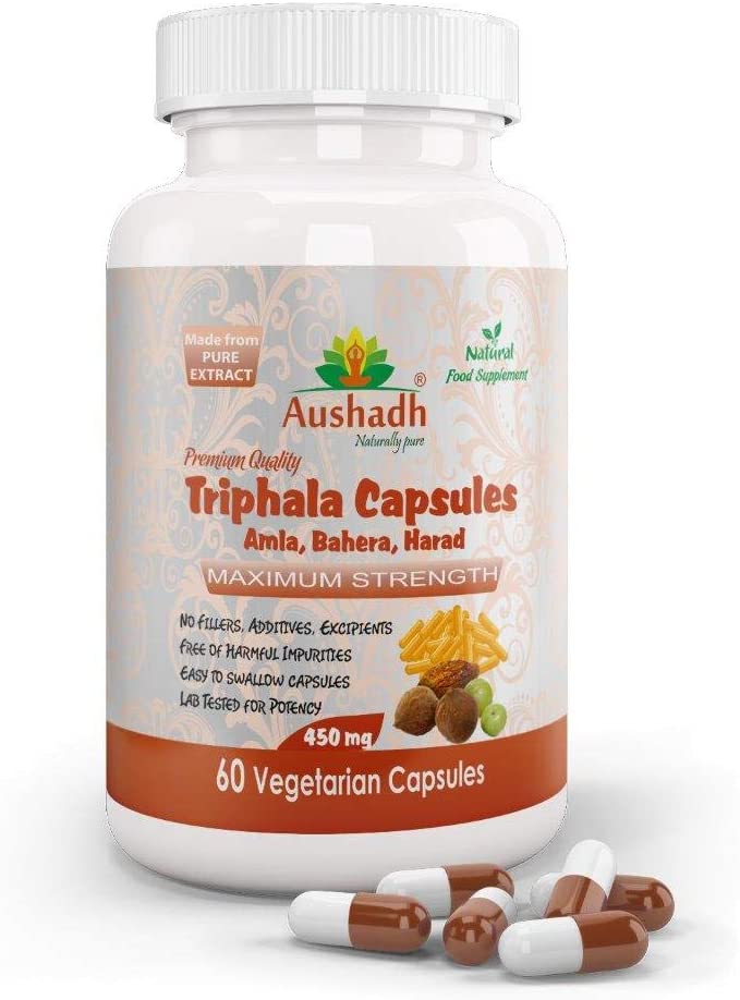 Triphala Capsule, Natural, 60 count (Pack of 1) - Image 2