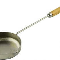 Prince August Hobby Casting Metal Ladle with Wooden Handle PA2042