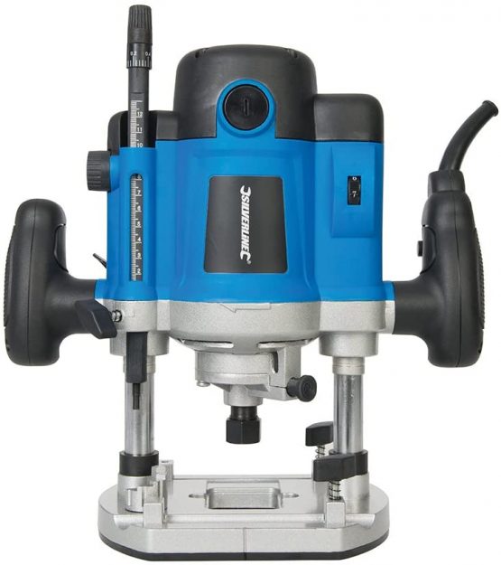 Silverline 124799 2050W Plunge Router 1/2" 2050 W UK - Image 2