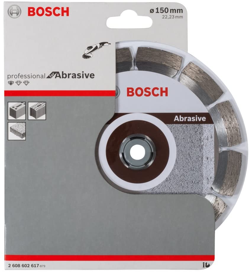 Bosch 2608602617 Diamond Cutting Disc Standard for Abrasive, White, 150mm diameter - Image 2