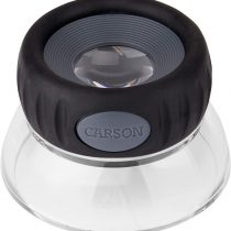 Carson LO-10 11.5x LumiLoupe Plus Focusing Stand Magnifier Loupe
