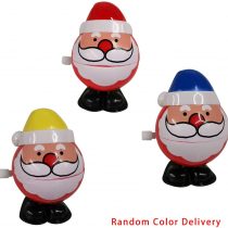 Kungfu Mall 3 Pcs Christmas Santa Wind Up Toys Stocking Filler Wind Up Xmas Character Novelty Toy for Party and Party Favors(Random Color )