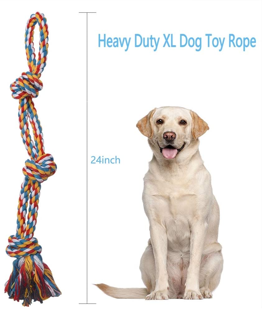 XL Dog Rope Toys for Aggressive Chewers - Image 3
