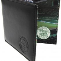 Celtic FC Leather Wallet - Panoramic - Football Gifts