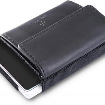 Pocket1 Clip Coin Compartment - Fast Card Slot - Slim Wallet Black I up to 14 Credit Cards