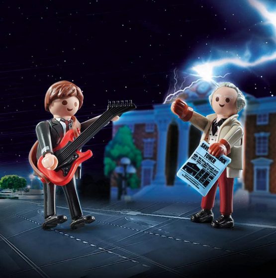 Playmobil 70459 Back to the Future© Marty and Doc, for Children Ages 6+ - Image 2